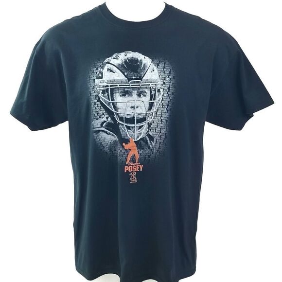 San Francisco Giants, Buster Posey MLB Big Logo Print Award Achievement Tee. XL - Picture 1 of 5